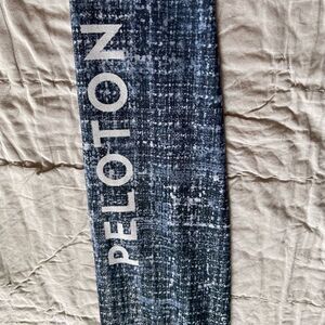 Wear It To Heart X Peloton Stardust Tweed High Rise Leggings: Blue Black